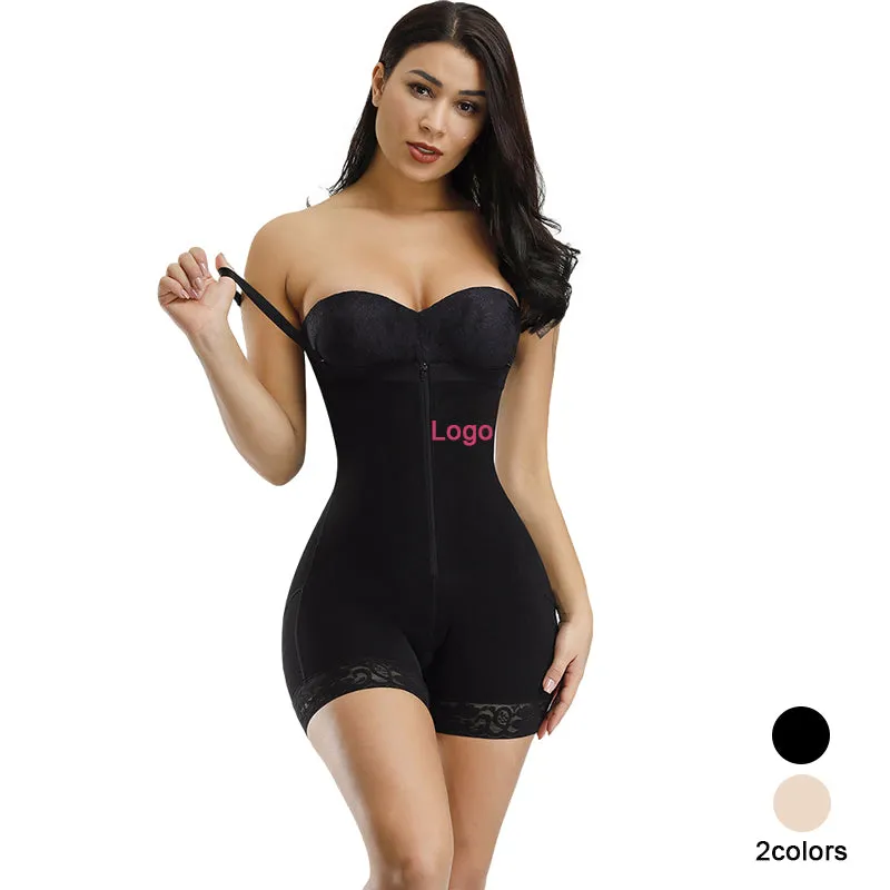 2023 Women's Shapers Body Shaper Tummy Control Fajas Colombianas Post Surgery Shapewear Bodysuit