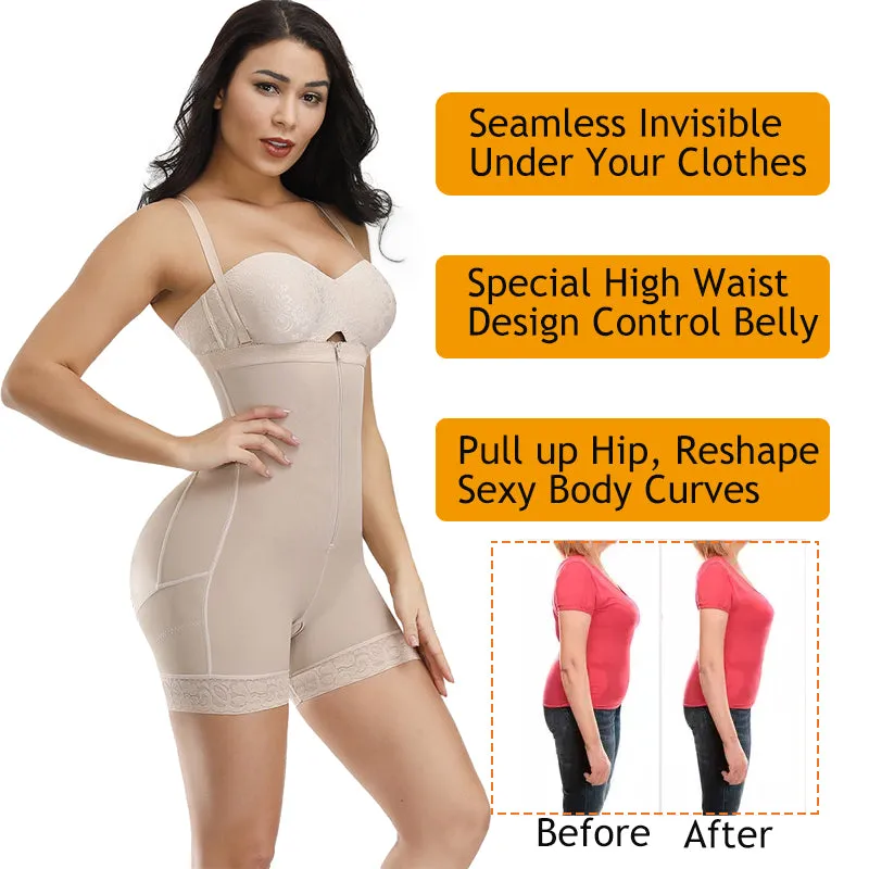 2023 Women's Shapers Body Shaper Tummy Control Fajas Colombianas Post Surgery Shapewear Bodysuit
