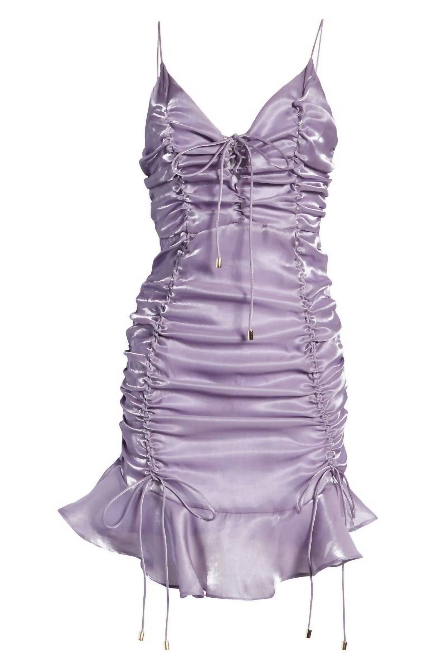 Amylynn - Front Tie Fitted Dress