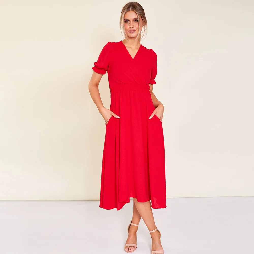 Belle Dress (Red)