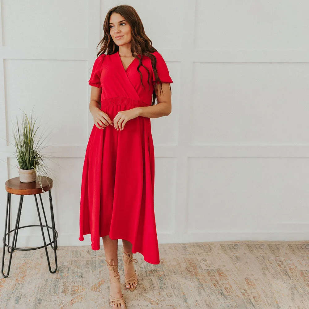 Belle Dress (Red)