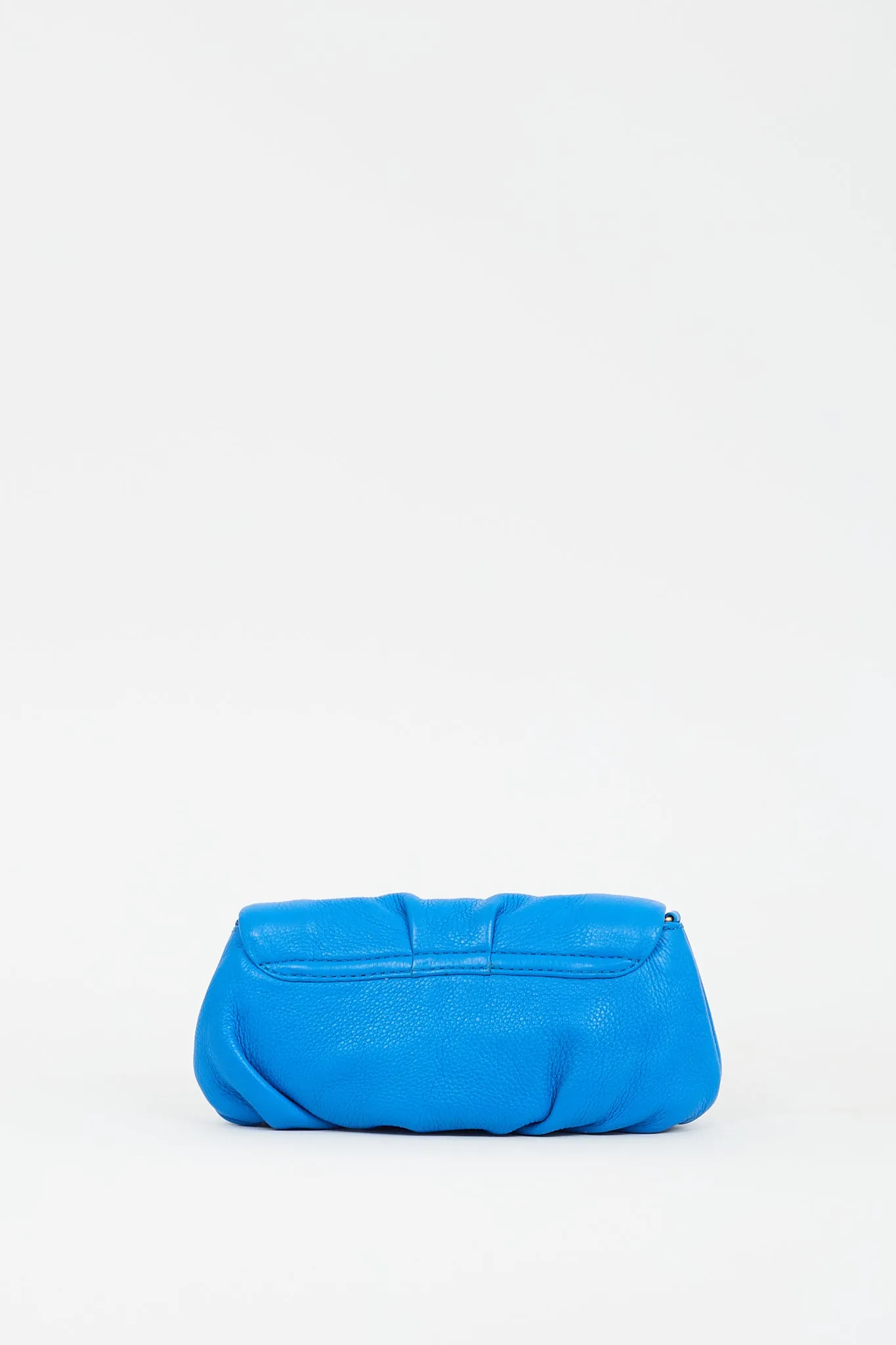 Blue Leather Classic Q Karlie Crossbody Bag