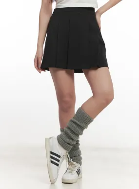 Classic Pleated Mini Skirt CF526
