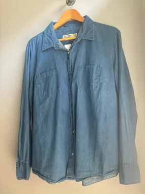Faded Glory Denim Button Up