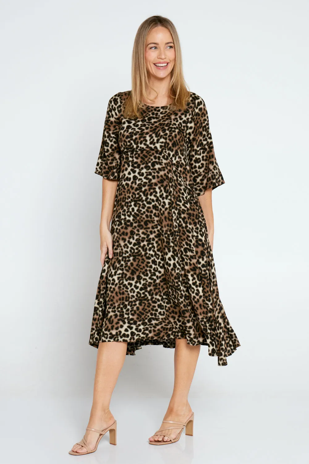 Gwenivere Dress - Animal Print