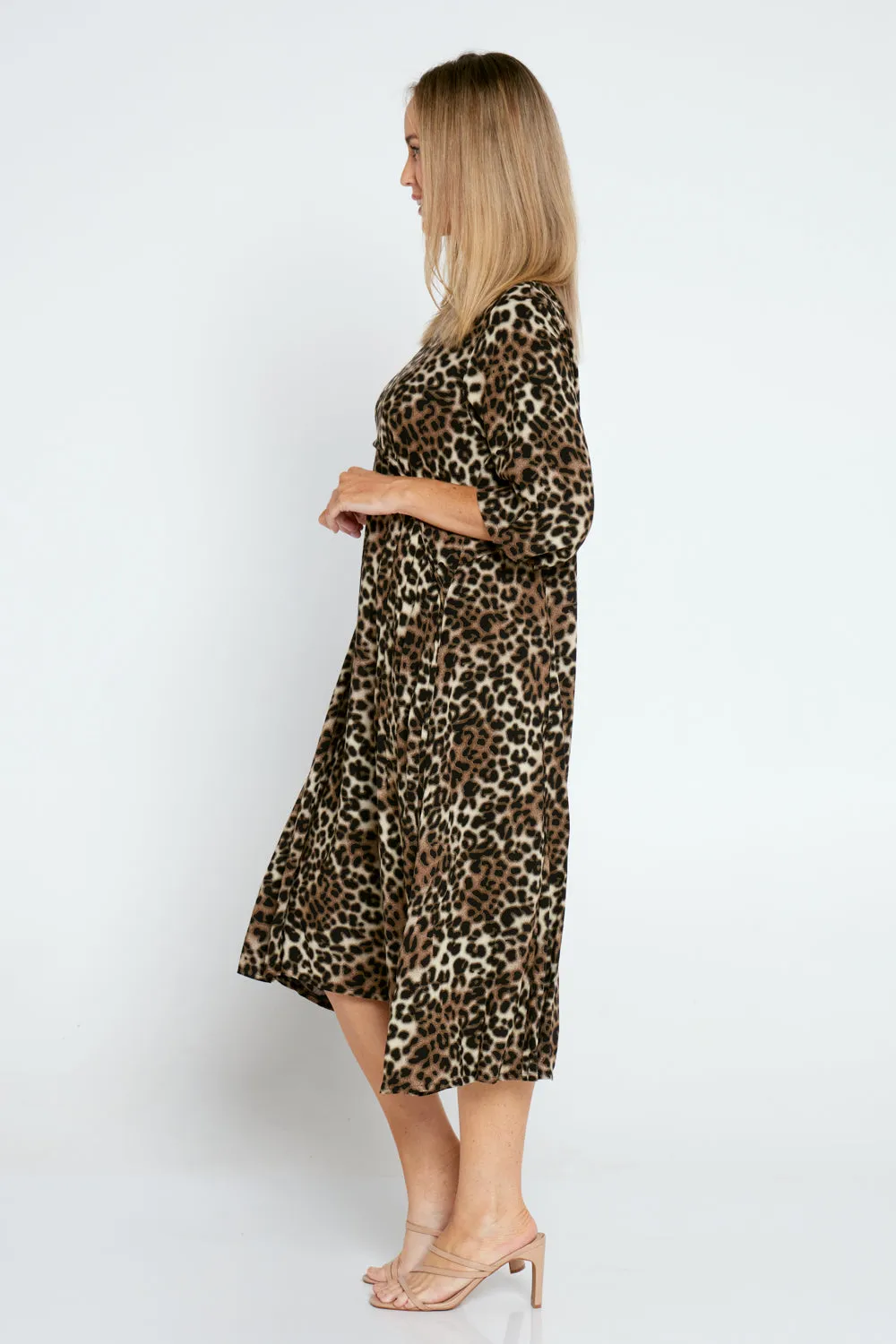 Gwenivere Dress - Animal Print