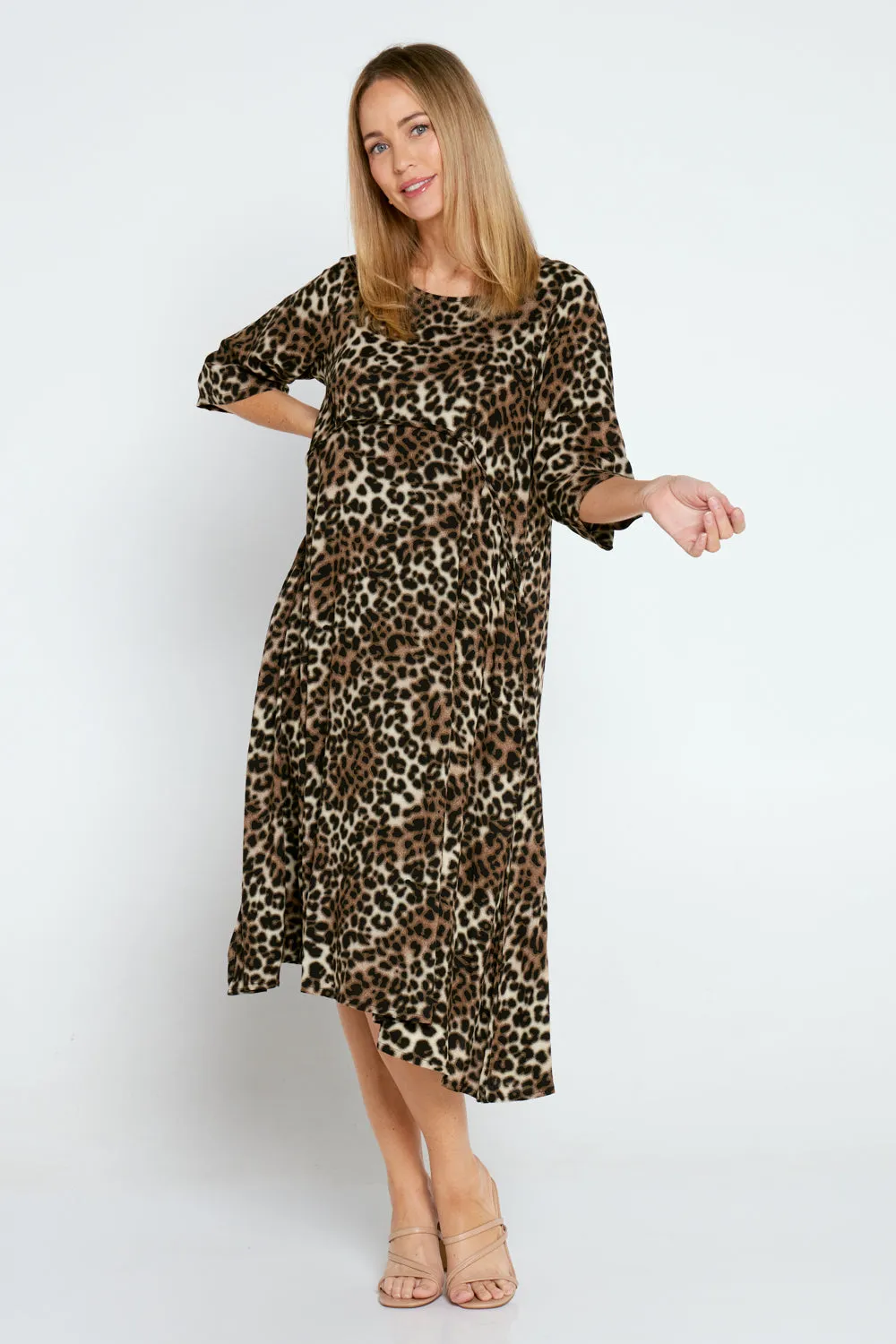 Gwenivere Dress - Animal Print