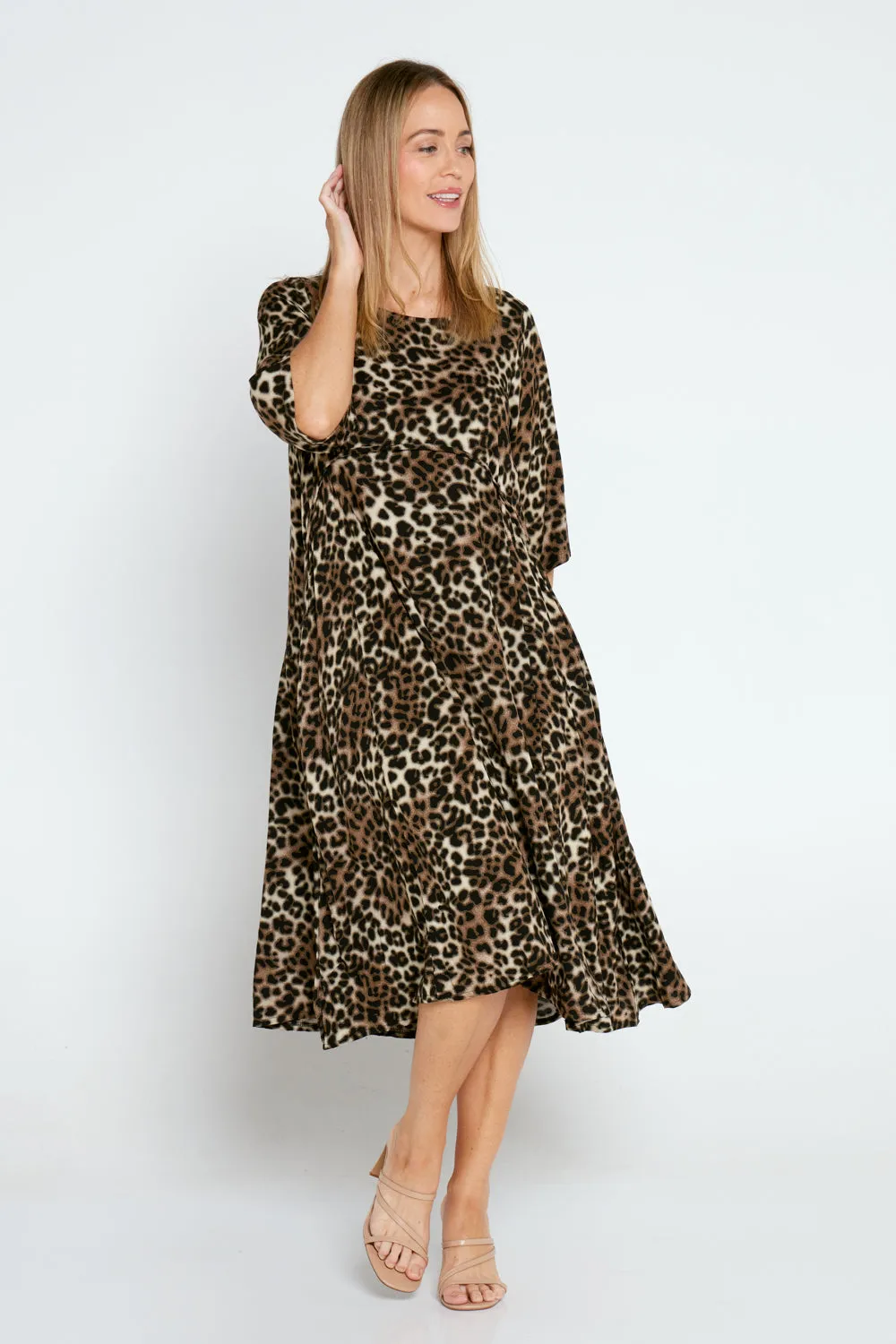Gwenivere Dress - Animal Print