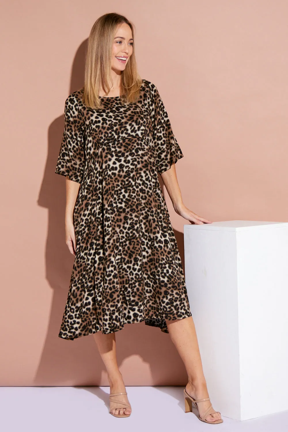 Gwenivere Dress - Animal Print