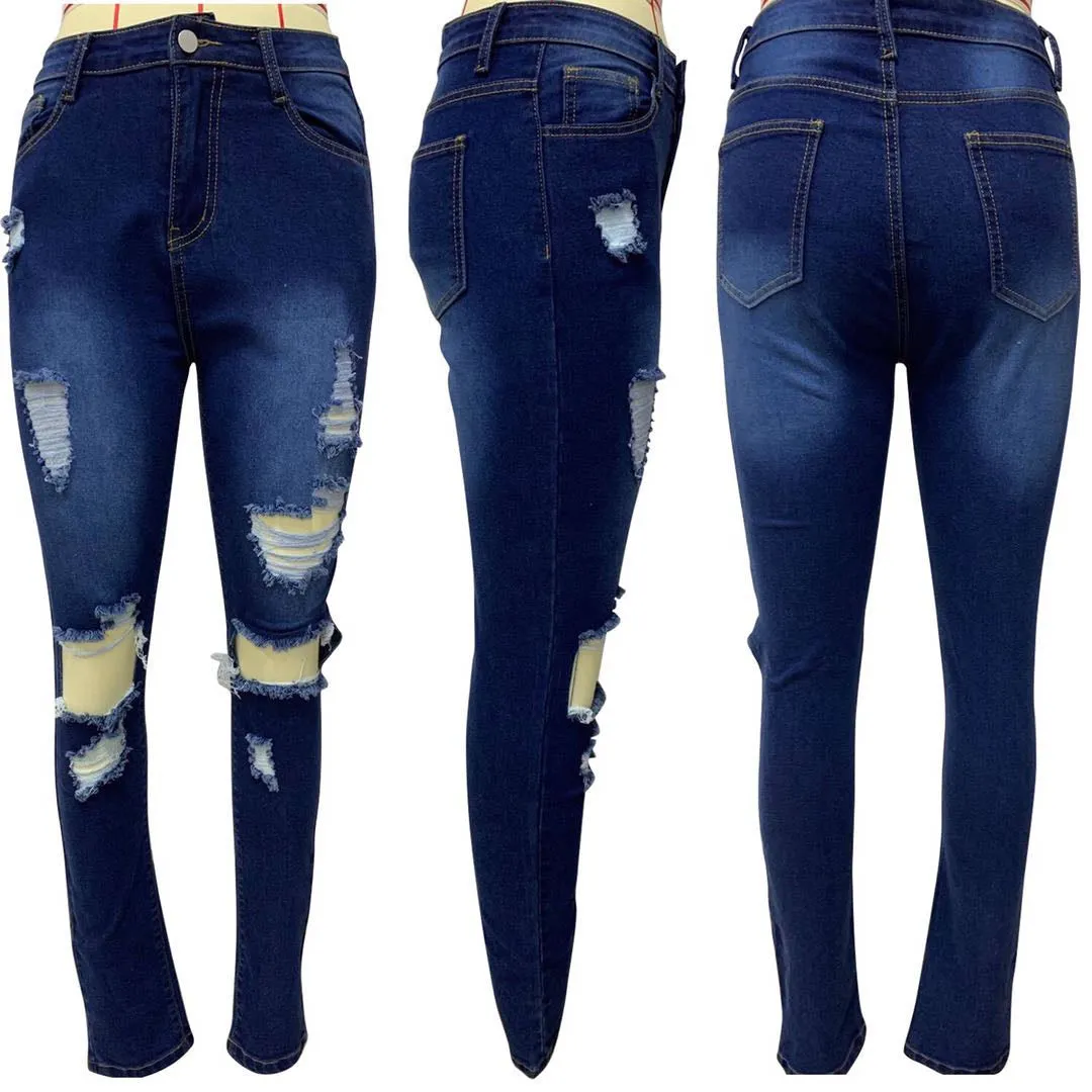 Not Basic Distressed Denim