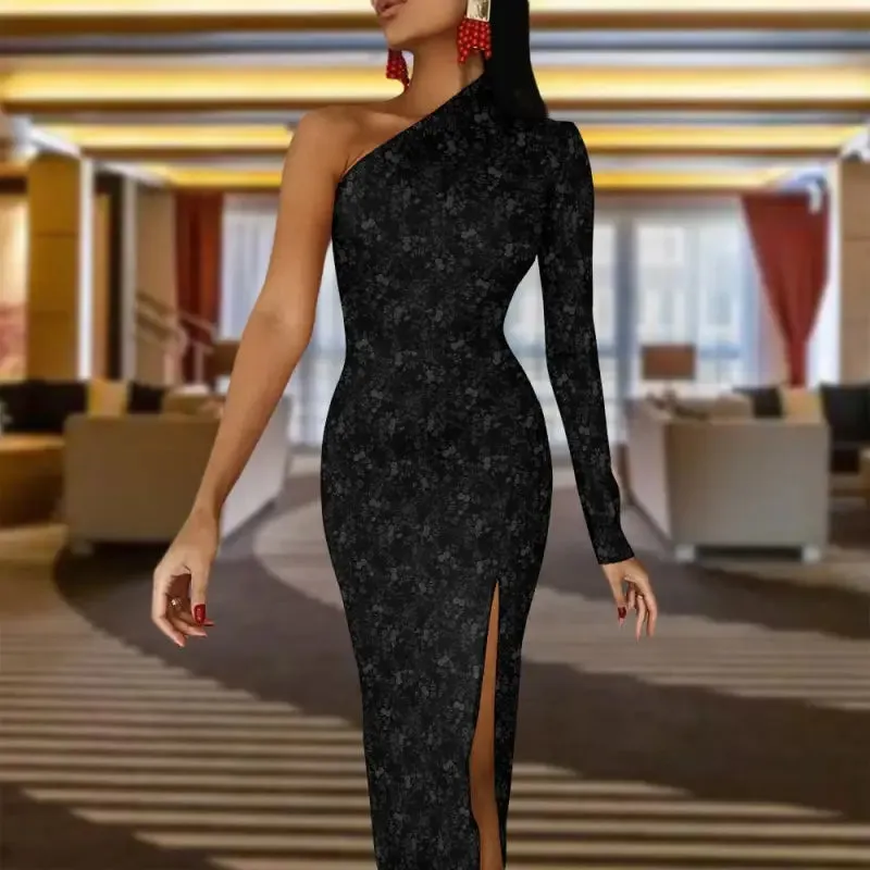 Party in Our One Shoulder Cocktail Dress of Dreams
