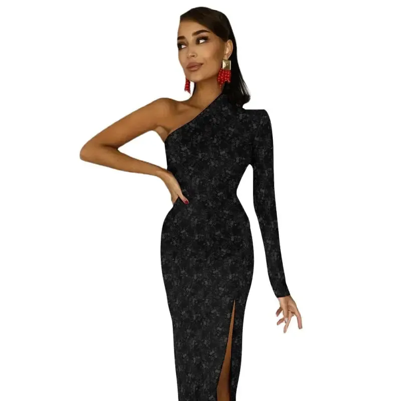 Party in Our One Shoulder Cocktail Dress of Dreams