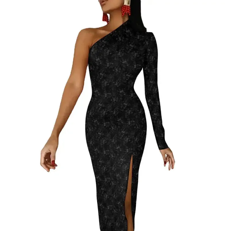 Party in Our One Shoulder Cocktail Dress of Dreams
